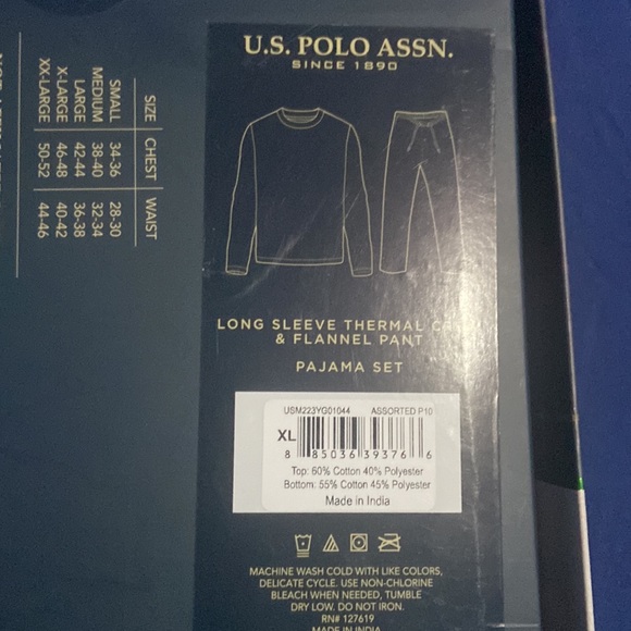 US POLO ASSN Men’s Sleepwear Set - Picture 3 of 3